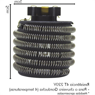 Resistencia Hydra Ducha Gord 4T 220V