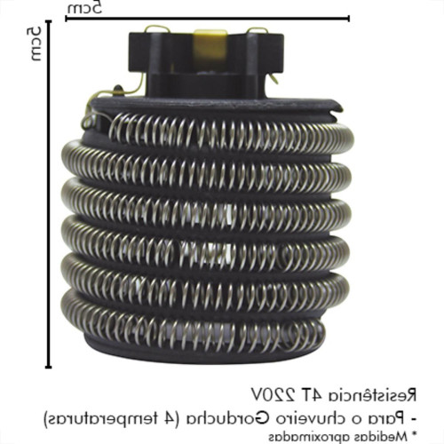 Resistencia Hydra Ducha Gord 4T 220V Resistencia Hydra Ducha Gord 4T 220V