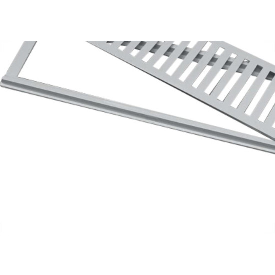 Grelha Alum Compl.15X 50 Escovad Ac Vent