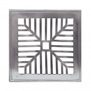 Grelha Alum Compl.30X30 Polida Ac Vent