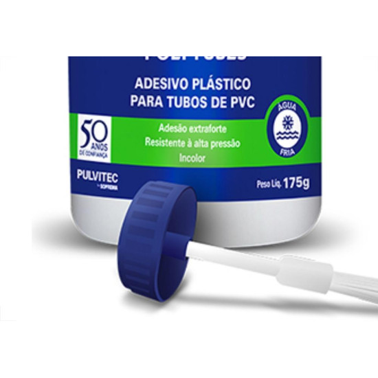 Cola Pvc Pulvitec Frasco 175Grs C/Pincel