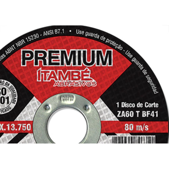 Disco Sped/Inox Premium Itambe 4.3/8X20 - Kit C/25 Unidades Disco Sped/Inox Premium Itambe 4.3/8X20 - Kit C/25 Unidades