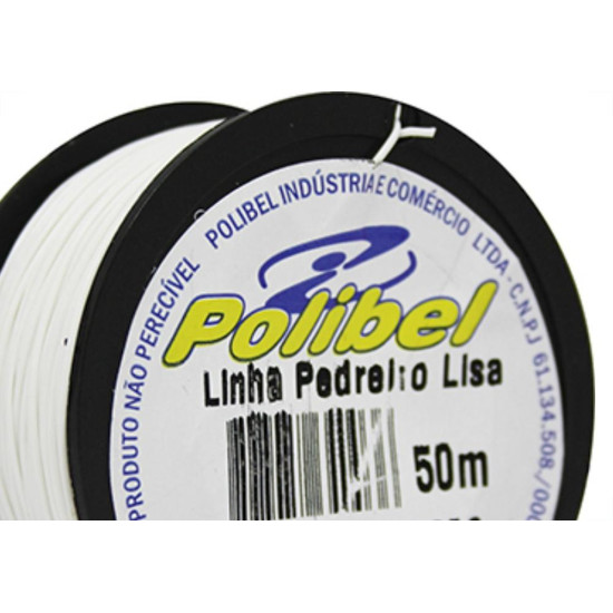 Linha Pedreiro Polibel Lisa C/ 50Mt - Kit C/12 Unidades Linha Pedreiro Polibel Lisa C/ 50Mt - Kit C/12 Unidades