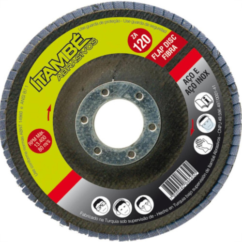 Disco Flap Lineato 4.1/2 X 120 Disco Flap Lineato 4.1/2 X 120
