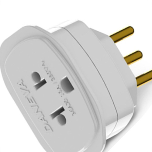 Pino Adaptador 2P+T Daneva Segur 10Auniv.1661 - Kit C/12 Unidades Pino Adaptador 2P+T Daneva Segur 10Auniv.1661 - Kit C/12 Unidades