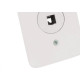 Kit C/4 - Conjunto Radial Pollar 1402025 1Tomada Fone Rj45