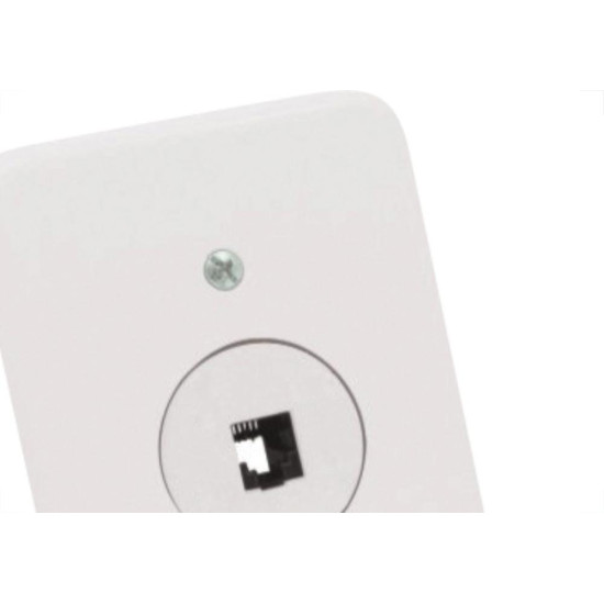 Kit C/4 - Conjunto Radial Pollar 1402025 1Tomada Fone Rj45