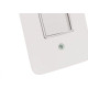 Kit C/5 - Conjunto Radial Pollar 1901178 1 Interruptor Bi...