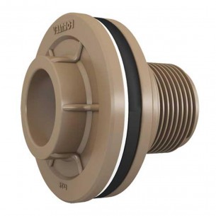 Adaptador C/Flange Fortlev C 1 Marrom . / Kit C/ 6 Unidades