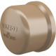 Caps Fortlev PVC Liso Liso E 1.1/2 Marrom - Kit C/10 Unidades Caps Fortlev PVC Liso Liso E 1.1/2 Marrom - Kit C/10 Unidades