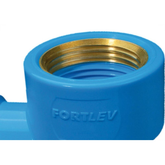 Cotovelo Azul Fortlev 1/2 X 1/2