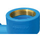 Cotovelo Azul Fortlev 3/4 X 1/2 - Kit C/20 Unidades