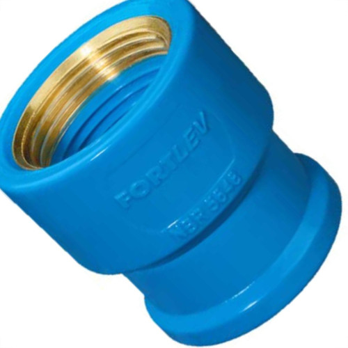 Luva Azul Fortlev 1/2 X 1/2 - Kit C/20 Unidades Luva Azul Fortlev 1/2 X 1/2 - Kit C/20 Unidades