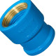 Luva Azul Fortlev 1/2 X 1/2 - Kit C/20 Unidades Luva Azul Fortlev 1/2 X 1/2 - Kit C/20 Unidades