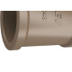 Luva PVC Liso Liso Marrom 3/4 Fortlev - Kit C/50 Unidades Luva PVC Liso Liso Marrom 3/4 Fortlev - Kit C/50 Unidades