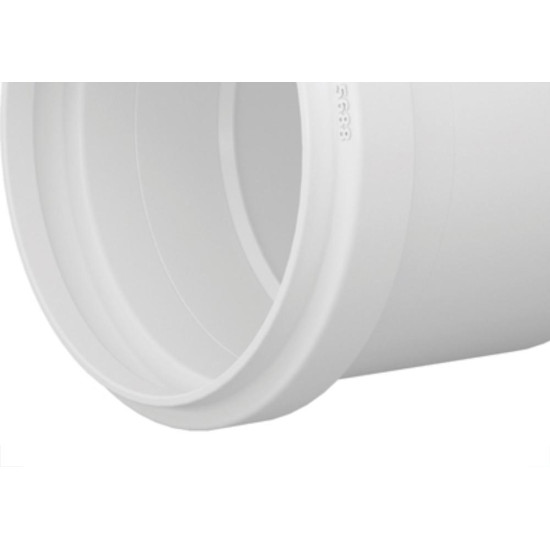 Luva Esgoto Fortlev 50 X 50 Branco - Kit C/25 Unidades