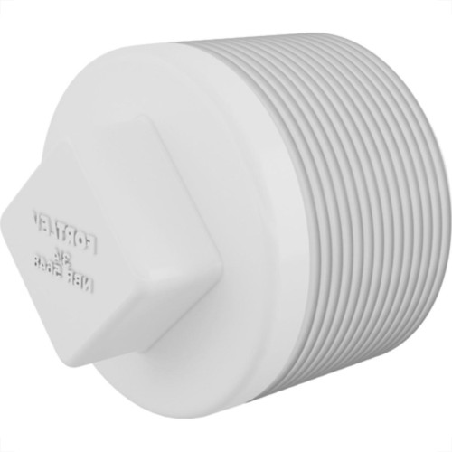 Plug Fortlev Rr 3/4 X 3/4 Branco - Kit C/50 Unidades Plug Fortlev Rr 3/4 X 3/4 Branco - Kit C/50 Unidades