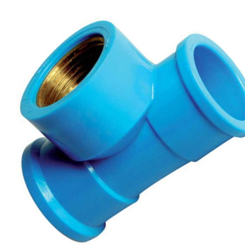 Tee Azul Fortlev 1/2 X 1/2 - Kit C/20 Unidades Tee Azul Fortlev 1/2 X 1/2 - Kit C/20 Unidades
