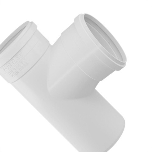 Tee Esgoto Fortlev 100 X 100 Branco - Kit C/10 Unidades Tee Esgoto Fortlev 100 X 100 Branco - Kit C/10 Unidades