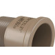 Adaptador Curto Fortlev E 1.1/2 Marrom - Kit C/25 Unidades Adaptador Curto Fortlev E 1.1/2 Marrom - Kit C/25 Unidades