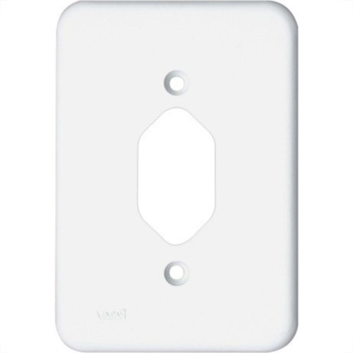 Espelho Placa Radial Pollar 1702103 4X2 1Tomada 2P+T