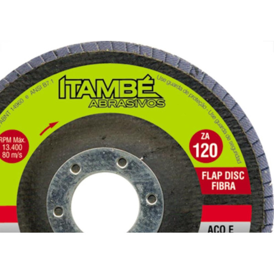 Disco Flap Lineato 7 X 120 Disco Flap Lineato 7 X 120