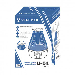 Umidificador Ventisol Ultrasonic 3,7L Bv