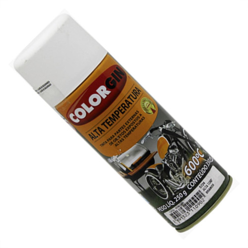 Spray Colorgin Alta Temp Branco 5724 350Ml Spray Colorgin Alta Temp Branco 5724 350Ml
