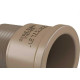 Adaptador Curto Fortlev 1 Marrom - Kit C/25 Unidades Adaptador Curto Fortlev 1 Marrom - Kit C/25 Unidades