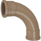 Curva Fortlev PVC Liso Liso 3/4 X 90 Marrom - Kit C/20 Unidades Curva Fortlev PVC Liso Liso 3/4 X 90 Marrom - Kit C/20 Unidades