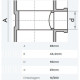 Tee Fortlev Lll I 1.1/2 X 3/4 Marrom - Kit C/10 Unidades Tee Fortlev Lll I 1.1/2 X 3/4 Marrom - Kit C/10 Unidades