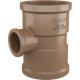 Tee Fortlev Lll I 1.1/2 X 3/4 Marrom - Kit C/10 Unidades Tee Fortlev Lll I 1.1/2 X 3/4 Marrom - Kit C/10 Unidades