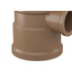 Tee Fortlev Lll I 1.1/2 X 3/4 Marrom - Kit C/10 Unidades Tee Fortlev Lll I 1.1/2 X 3/4 Marrom - Kit C/10 Unidades