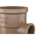 Tee Fortlev Lll I 1.1/2 X 3/4 Marrom - Kit C/10 Unidades Tee Fortlev Lll I 1.1/2 X 3/4 Marrom - Kit C/10 Unidades