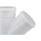 Juncao Esgoto Fortlev 40 X 40 Branco - Kit C/25 Unidades