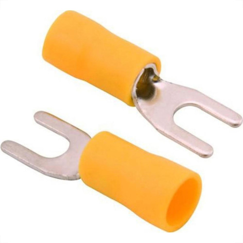 Terminal Pre-Isol Garfo Sv 5,5-4L Amar.12-10 - Kit C/100 Unidades Terminal Pre-Isol Garfo Sv 5,5-4L Amar.12-10 - Kit C/100 Unidades
