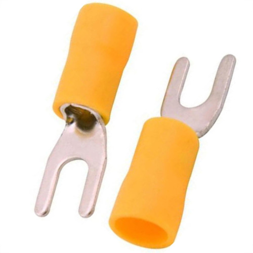 Terminal Pre-Isol Garfo Sv 5,5-4L Amar.12-10 - Kit C/100 Unidades Terminal Pre-Isol Garfo Sv 5,5-4L Amar.12-10 - Kit C/100 Unidades