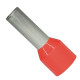 Terminal Pre-Isol Ilhos Tub E35-16 Vermelho - Kit C/100 Unidades Terminal Pre-Isol Ilhos Tub E35-16 Vermelho - Kit C/100 Unidades