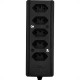 Tomada Barra Intern.D Quint 2P+T 20A Preto