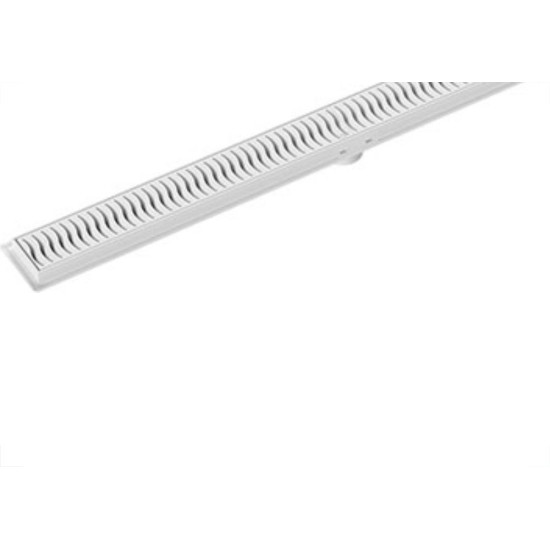 Ralo Linear Retang.70X5X40 Tigre Branco Ralo Linear Retang.70X5X40 Tigre Branco