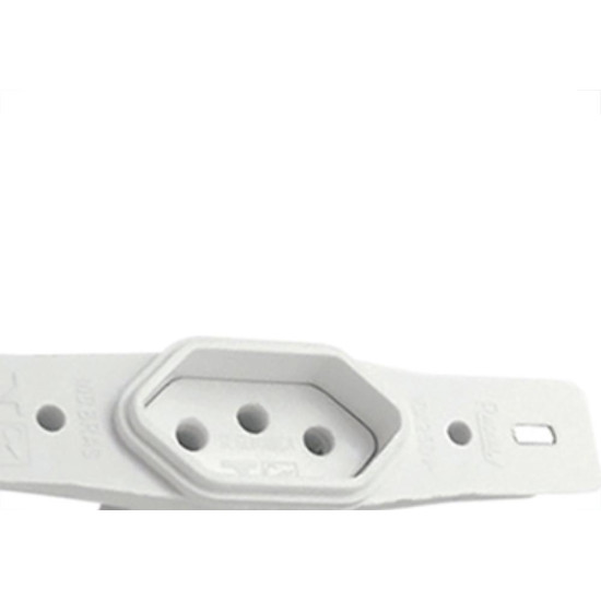Kit C/5 - Conjunto Radial Pollar 1901177 1Tomada 20A S/P Kit C/5 - Conjunto Radial Pollar 1901177 1Tomada 20A S/P