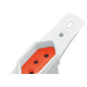 Kit C/5 - Conjunto Radial Pollar 1901377 1Tomada 20A Vermelho S/P Kit C/5 - Conjunto Radial Pollar 1901377 1Tomada 20A Vermelho S/P