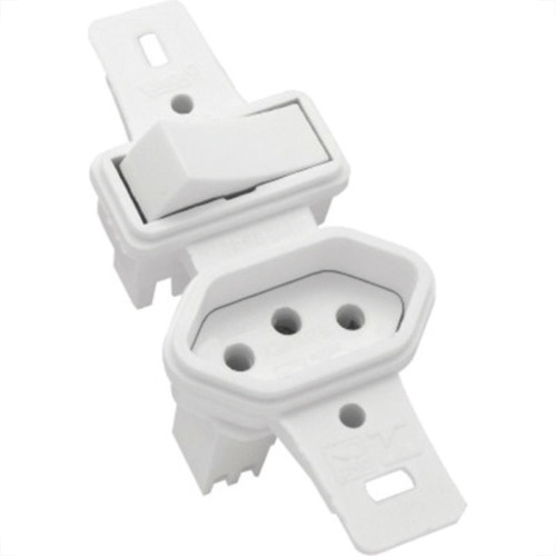 Conjunto Rad Pollar 1901131 1P 1Tomada 10A S/P