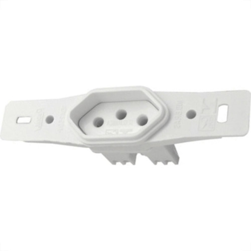 Kit C/3 - Conjunto Radial Pollar 1901132 1Tomada 10A S/P Kit C/3 - Conjunto Radial Pollar 1901132 1Tomada 10A S/P
