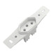 Kit C/3 - Conjunto Radial Pollar 1901132 1Tomada 10A S/P Kit C/3 - Conjunto Radial Pollar 1901132 1Tomada 10A S/P