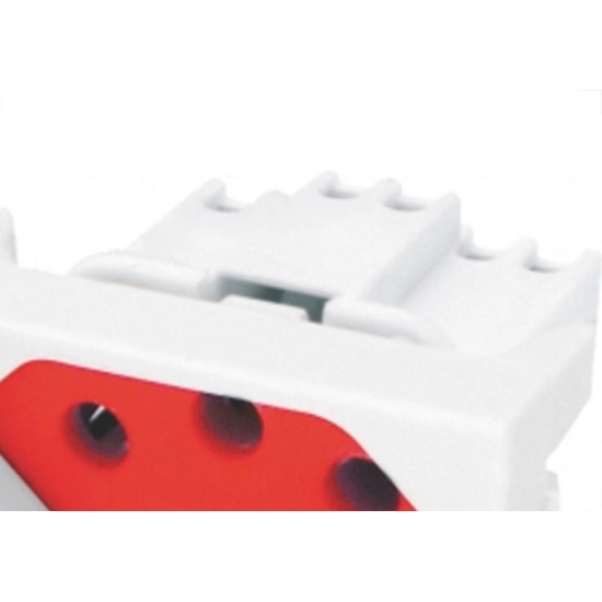 Modulo Rad Modular Br1803377 1Tomada 20A Vermelho