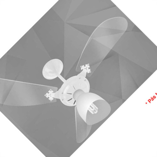 Ventilador Teto 3Pas New Cristal 127V Branco Delta Ventilador Teto 3Pas New Cristal 127V Branco Delta