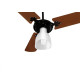 Ventilador Teto 3Pas New Light 127V Preto Delta Ventilador Teto 3Pas New Light 127V Preto Delta