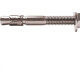 Chumbador. Fixador Aco Ancora Pba 3/8 X 3.3/4 - Kit C/25 Unidades