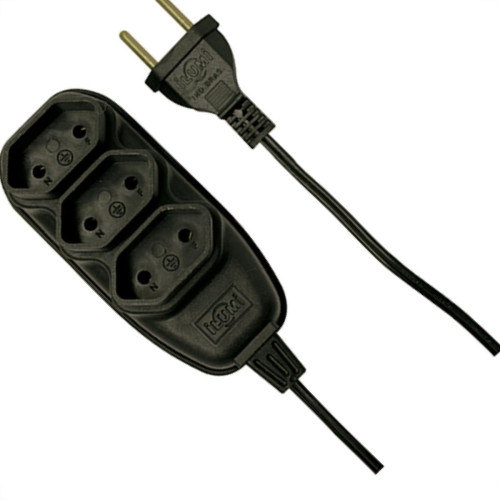 Extensao Ilumi Pl 0,75 10Mt 10A Preto 17932 Extensao Ilumi Pl 0,75 10Mt 10A Preto 17932